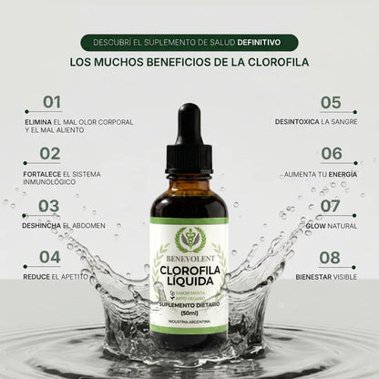 Clorofila Benevolent | Olvidate de la hinchazón en días