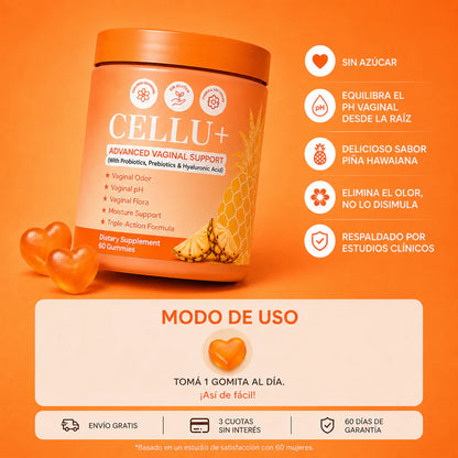Probiotico Vaginal - Chau olor íntimo (Equilibra tu pH en 14 días)