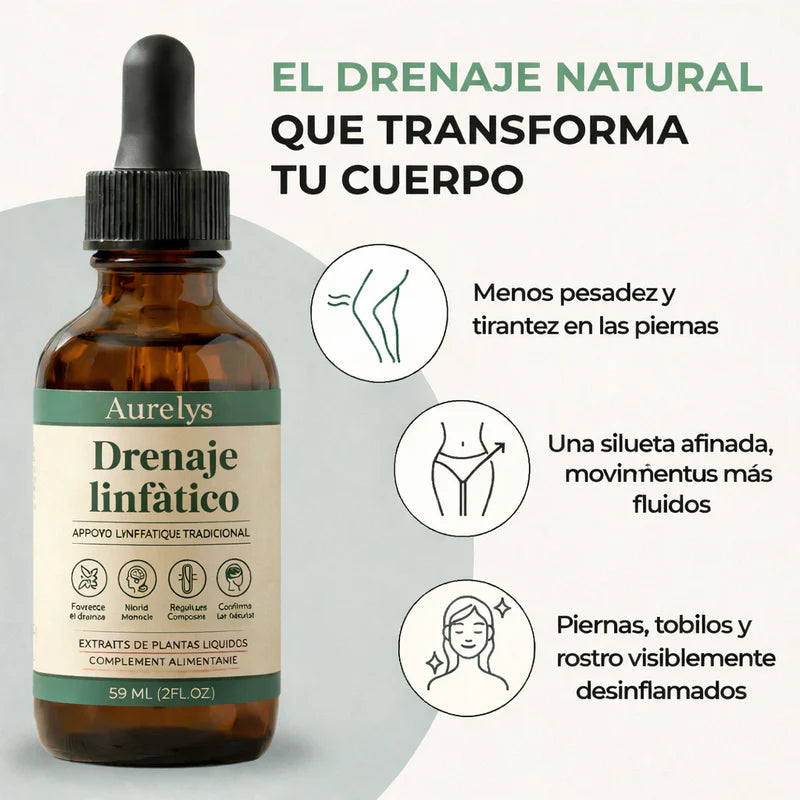 Aurelys™ Drenaje Linfatico | Piernas Ligeras en 7 Días — sin dietas, sin masajes, sin esfuerzo
