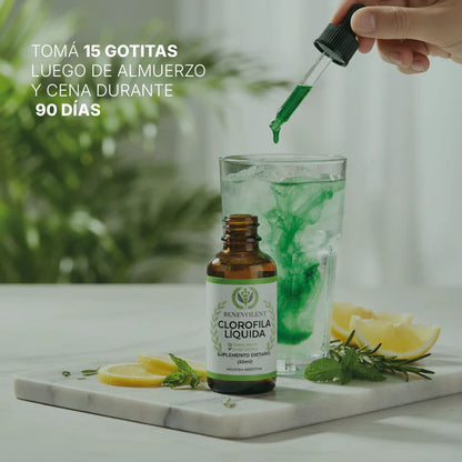 Clorofila Benevolent | Olvidate de la hinchazón en días